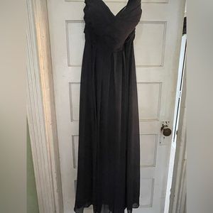 Navy bridesmaid dress